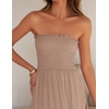 image:imageZESICA Womens 2026 Summer Strapless Boho Beach Vacation Maxi DressesPink