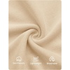 image:imageZESICA Womens 2026 Summer Strapless Knitted Bodycon Midi DressApircot