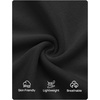 image:imageZESICA Womens 2026 Summer Strapless Knitted Bodycon Midi DressBlack