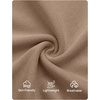 image:imageZESICA Womens 2026 Summer Strapless Knitted Bodycon Midi DressKhaki