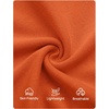 image:imageZESICA Womens 2026 Summer Strapless Knitted Bodycon Midi DressOrange