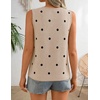 image:imageZESICA Womens 2026 Summer Tie Front Sweater Vest TopOats