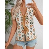 image:imageZESICA Womens 2026 Summer Tie Front Sweater Vest TopWhite