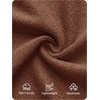 image:imageZESICA Womens Bodycon Knit Short Sleeve Sweater Maxi DressBrown