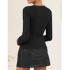 image:imageZESICA Womens Business Casual Fitted Blazers Office OutfitsBlack