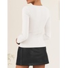 image:imageZESICA Womens Business Casual Fitted Blazers Office OutfitsCream