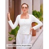 image:imageZESICA Womens Business Casual Fitted Blazers Office OutfitsCream