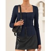 image:imageZESICA Womens Business Casual Fitted Blazers Office OutfitsNavy