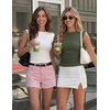 image:imageZESICA Womens Cute Summer Tops 2026 Going Out Tank TopArmygreen