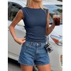 image:imageZESICA Womens Cute Summer Tops 2026 Going Out Tank TopDustyblue