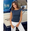 image:imageZESICA Womens Cute Summer Tops 2026 Going Out Tank TopDustyblue