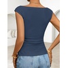 image:imageZESICA Womens Cute Summer Tops 2026 Going Out Tank TopDustyblue