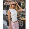 image:imageZESICA Womens Cute Summer Tops 2026 Going Out Tank TopWhite