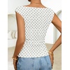 image:imageZESICA Womens Cute Summer Tops 2026 Going Out Tank TopWhitedot