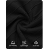 image:imageZESICA Womens Elegant Pleated Wedding Guest Midi Sweater DressBlack