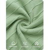 image:imageZESICA Womens Elegant Pleated Wedding Guest Midi Sweater DressLight Green