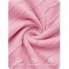 image:imageZESICA Womens Elegant Pleated Wedding Guest Midi Sweater DressPink