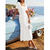 image:imageZESICA Womens Elegant Pleated Wedding Guest Midi Sweater DressWhite