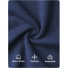 image:imageZESICA Womens Floral Off Shoulder Short Sleeve Sweater VestNavy