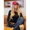image:imageZESICA Womens Off The Shoulder Asymmetrical Going Out TopsBlack