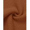 image:imageZESICA Womens Short Sleeve Sweater Tops 2026 Summer Crewneck Basic T ShirtBrown