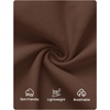 image:imageZESICA Womens Sleeveless Business Casual Peplum Tank TopsBrown