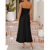 image:imageZESICA Womens Strapless Formal Wedding Guest Midi SundressBlack