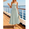 image:imageZESICA Womens Strapless Formal Wedding Guest Midi SundressSage