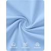 image:imageZESICA Womens Summer Casual One Shoulder Tie Waist Maxi DressLight Blue