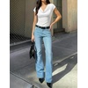 image:imageZESICA Womens Summer Cowl Neck Short Sleeve Tops Business Casual BlouseWhite