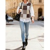 image:imageZESICA Womens Summer Floral Print Short Sleeve Knit Sweater VestBrown