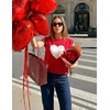 image:imageZESICA Womens Summer Floral Print Short Sleeve Knit Sweater VestFirered