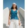 image:imageZESICA Womens Summer Going Out Tops Sleeveless V Neck Floral Y2K ShirtsBlue