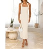 image:imageZESICA Womens Summer Halter Neck Bodycon Cocktail DressesApircot