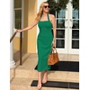 image:imageZESICA Womens Summer Halter Neck Bodycon Cocktail DressesGreen