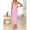 image:imageZESICA Womens Summer Halter Neck Bodycon Cocktail DressesPink