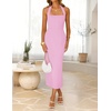 image:imageZESICA Womens Summer Halter Neck Bodycon Cocktail DressesPink