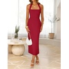 image:imageZESICA Womens Summer Halter Neck Bodycon Cocktail DressesRed
