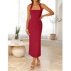 image:imageZESICA Womens Summer Halter Neck Bodycon Cocktail DressesRed