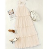 image:imageZESICA Womens Summer Halter Ruffle Wedding Guest Midi DressesApricot