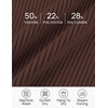 image:imageZESICA Womens Summer Short Sleeve T Shirts Work Office TopsCoffee
