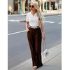 image:imageZESICA Womens Summer Short Sleeve T Shirts Work Office TopsWhite