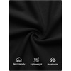 image:imageZESICA Womens Summer Short Sleeve Wrap Cocktail Midi DressBlack