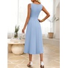 image:imageZESICA Womens Summer Sleeveless 2026 Formal Cocktail Party Midi DressesBlue