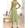 image:imageZESICA Womens Summer Sleeveless 2026 Formal Cocktail Party Midi DressesLightgreen