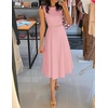 image:imageZESICA Womens Summer Sleeveless 2026 Formal Cocktail Party Midi DressesPink