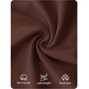 image:imageZESICA Womens Summer Sleeveless Bodycon Ruched Maxi DressBrown