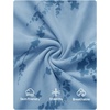 image:imageZESICA Womens Summer Sleeveless Floral Bodycon Wedding Guest DressesBlue