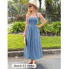 image:imageZESICA Womens Summer Sleeveless Floral Wedding Guest Maxi DressDustyblue