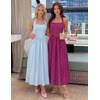 image:imageZESICA Womens Summer Sleeveless Floral Wedding Guest Maxi DressEggplant
